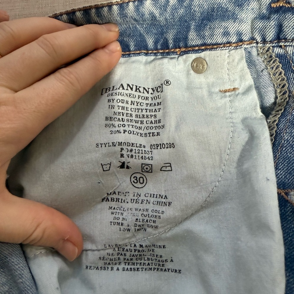 NWT Blank NYC Maxi Denim Skirt - Picture 7 of 7